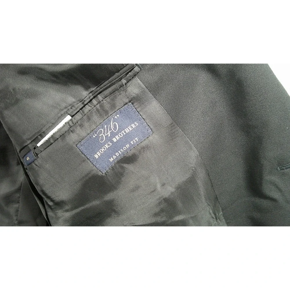 Brooks Brothers‎ 346 Madison Fit Blazer Men 42L 100% Wool Sports Coat